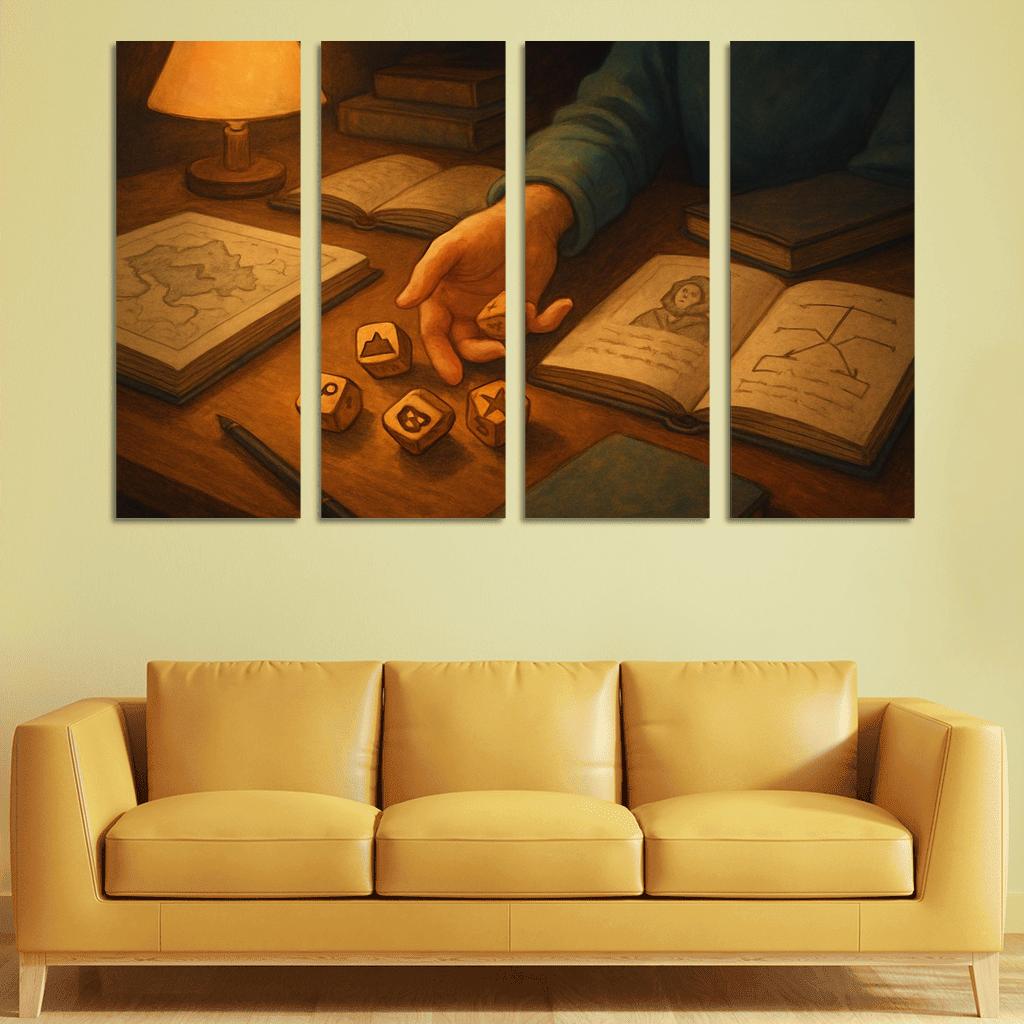 Story Dice Worldbuilding premium artwork frames