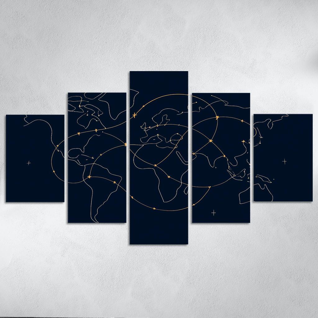 Celestial Routes Atlas premium artwork frames