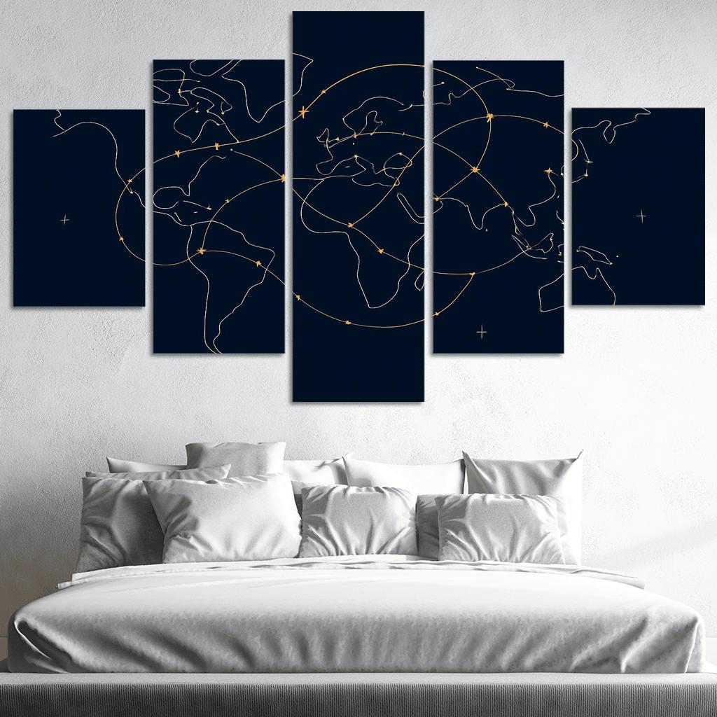 Celestial Routes Atlas premium artwork frames