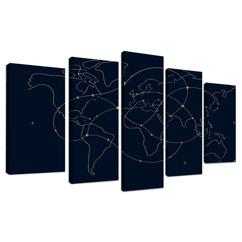 Celestial Routes Atlas premium artwork frames