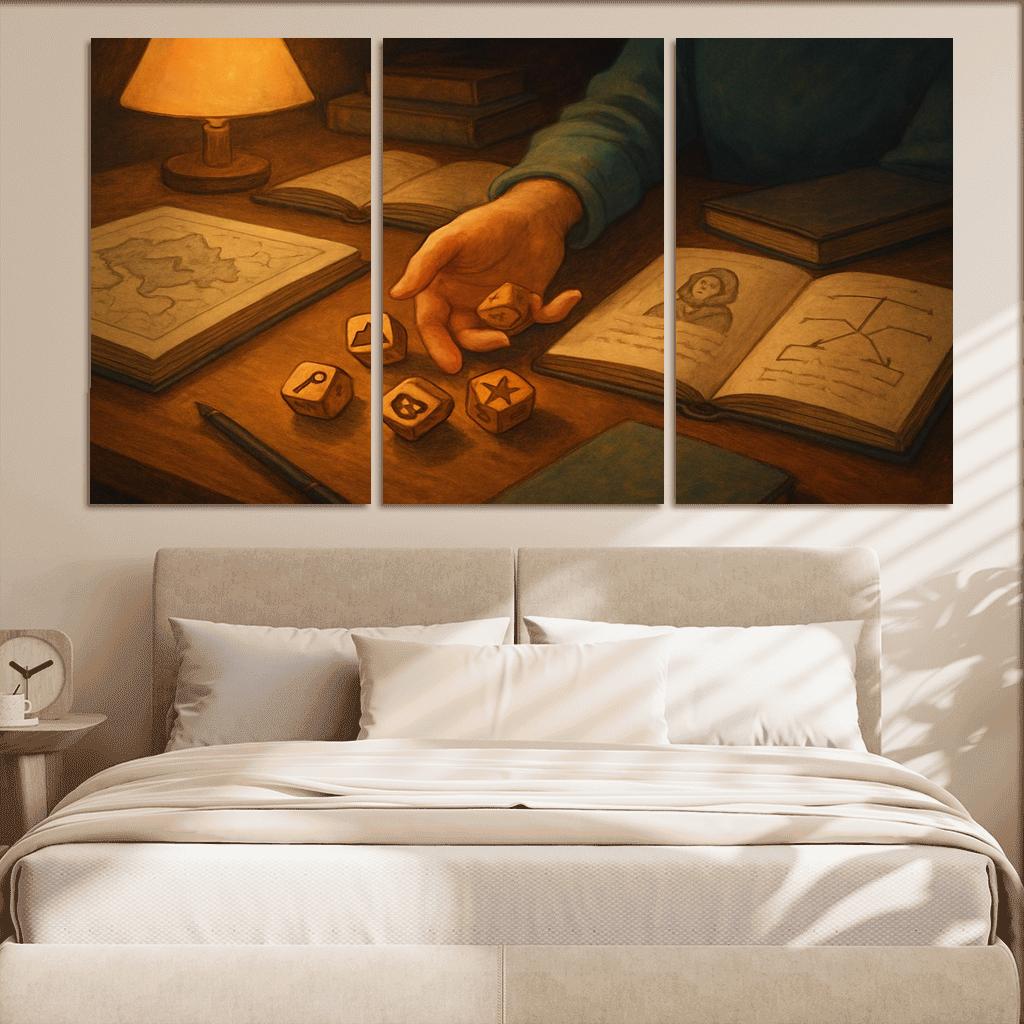Story Dice Worldbuilding premium artwork frames