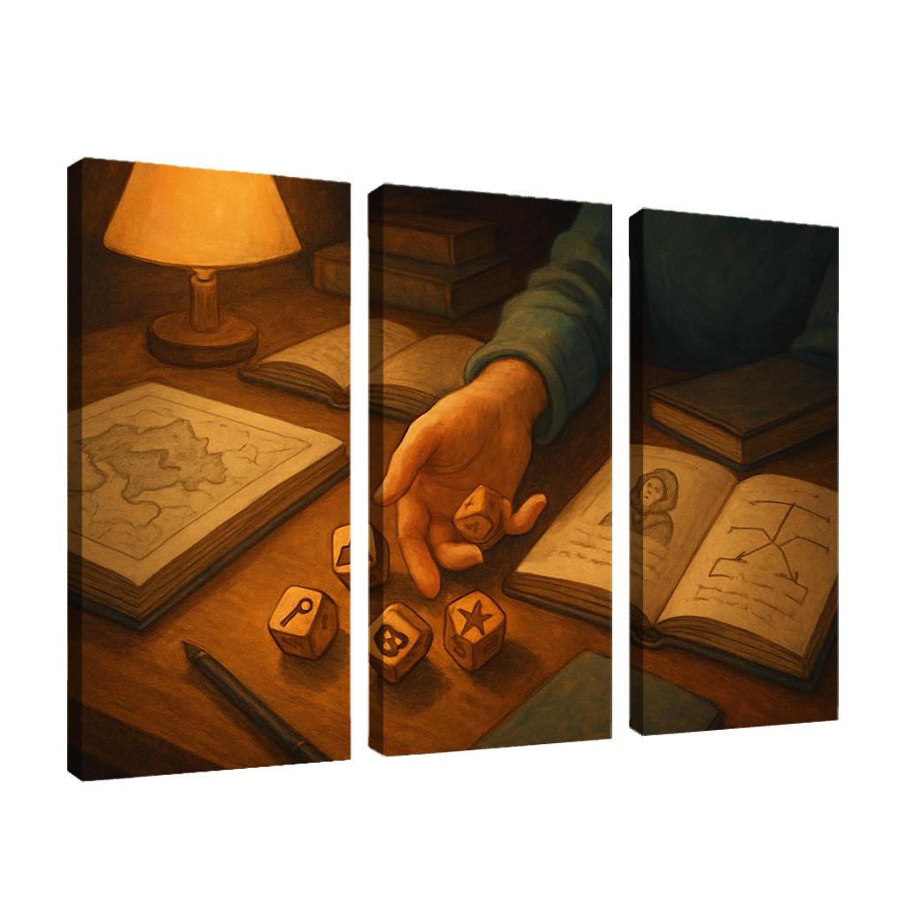 Story Dice Worldbuilding premium artwork frames