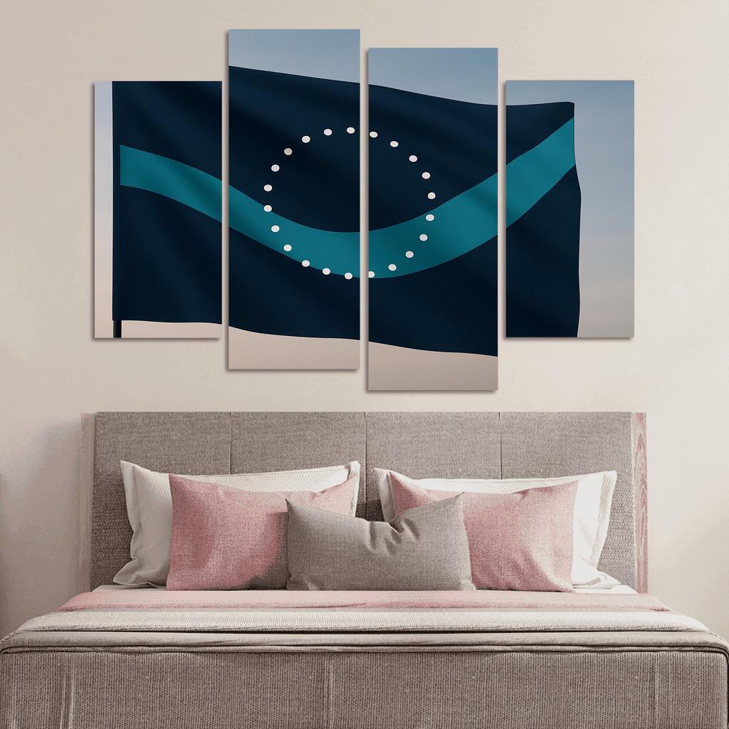 Celestial Ribbon Of Unity oil paintings frame