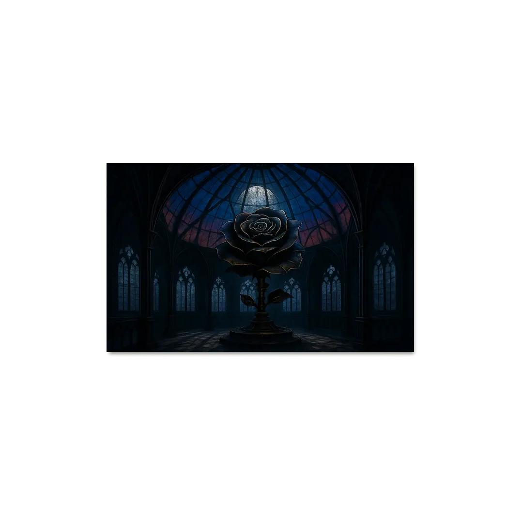 The Clockwork Rose Observatory framed paintings