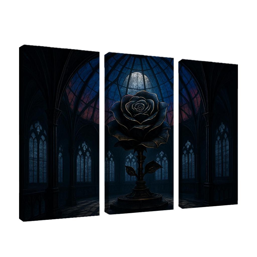 The Clockwork Rose Observatory framed paintings