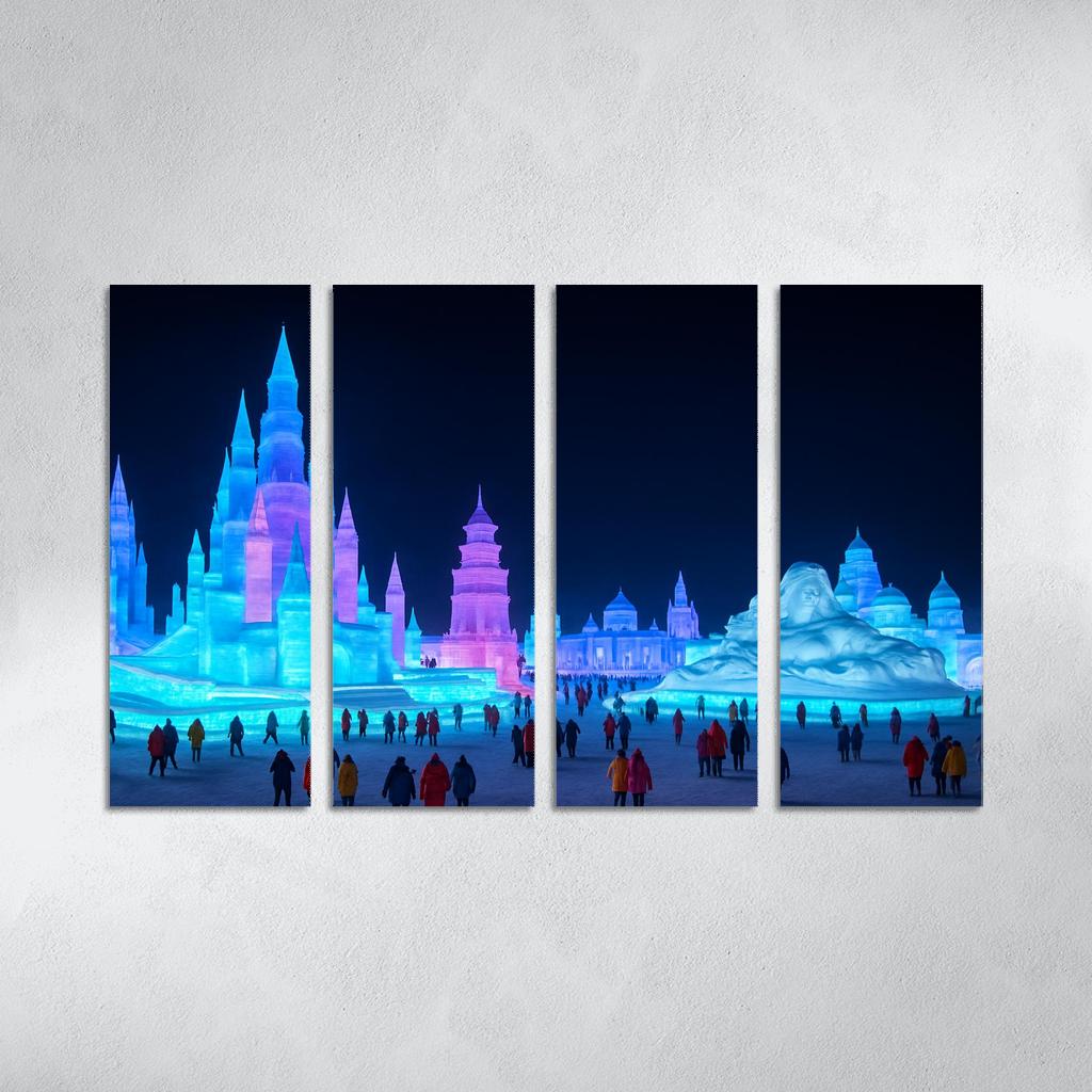 Harbin International Ice And Snow Sculpture Festival China decor