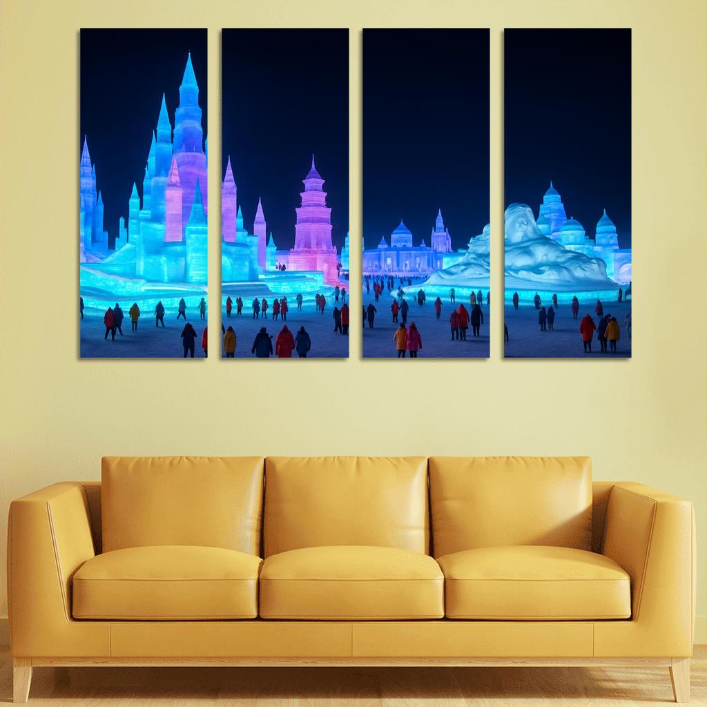 Harbin International Ice And Snow Sculpture Festival China decor