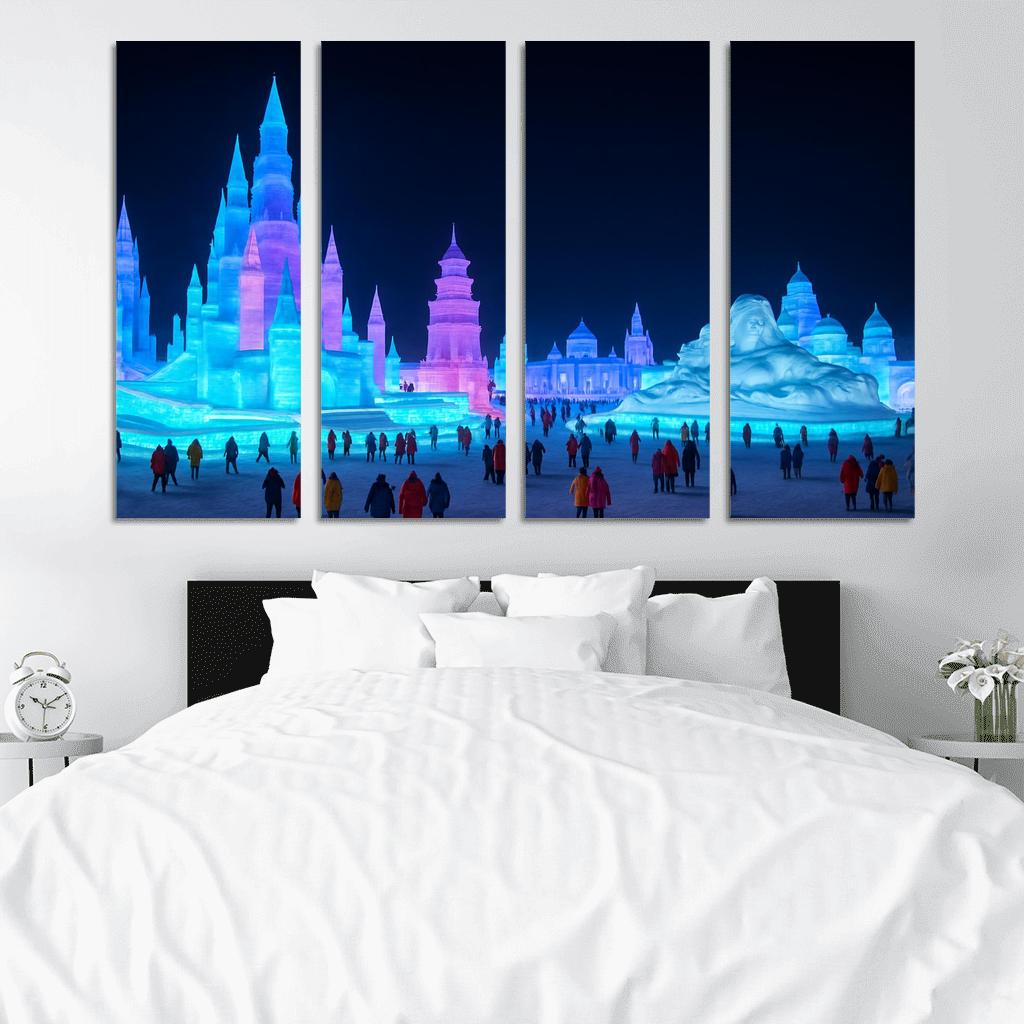 Harbin International Ice And Snow Sculpture Festival China decor