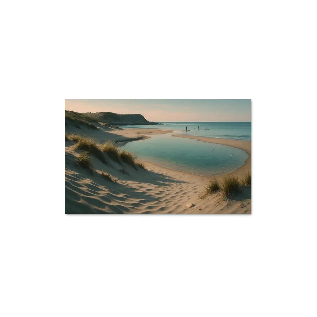 Opaline Dune Inlet custom paintings frame