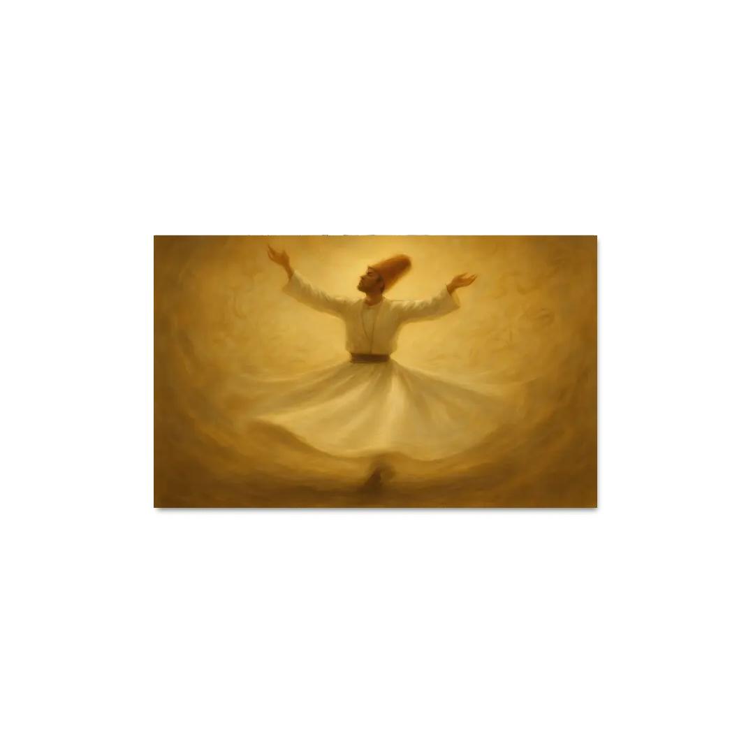 Sufi Spiral Dance abstract paintings frame