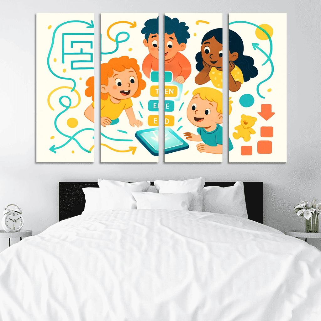 Creative Algorithms For Young Inventors abstract paintings frame