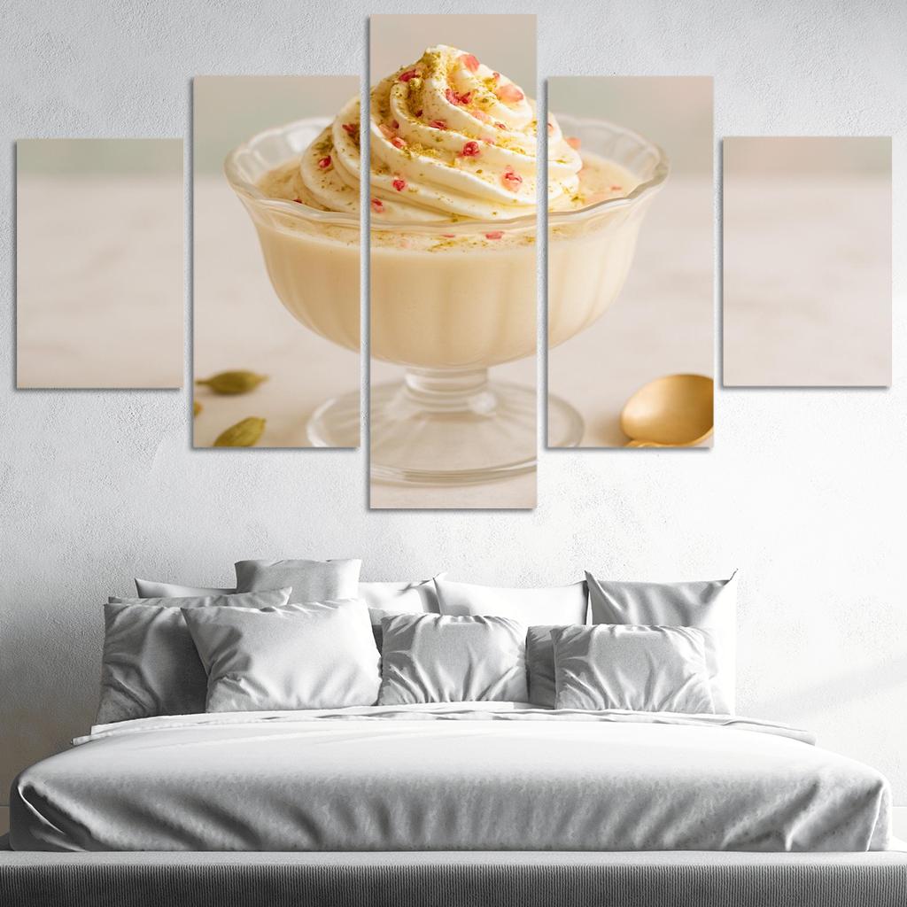 Rose Cardamom Cloud Pudding art trends