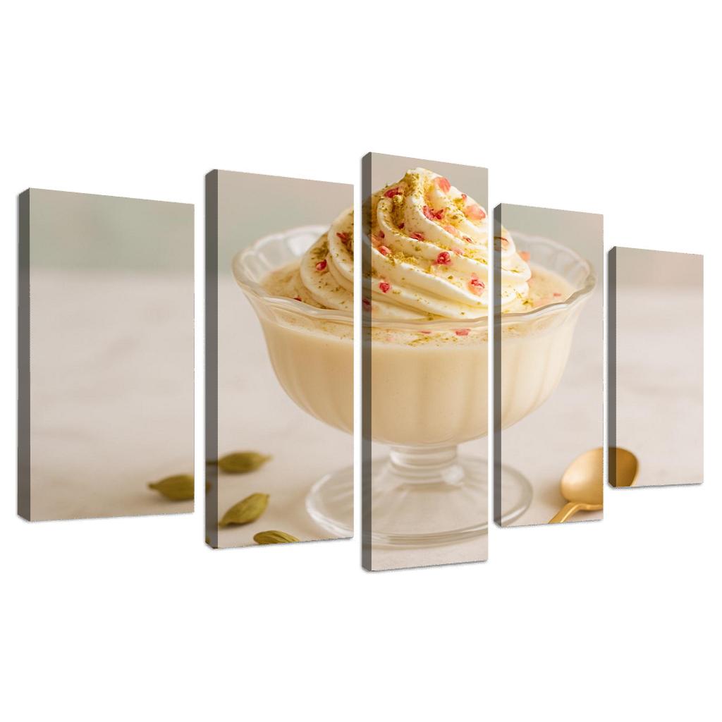 Rose Cardamom Cloud Pudding art trends