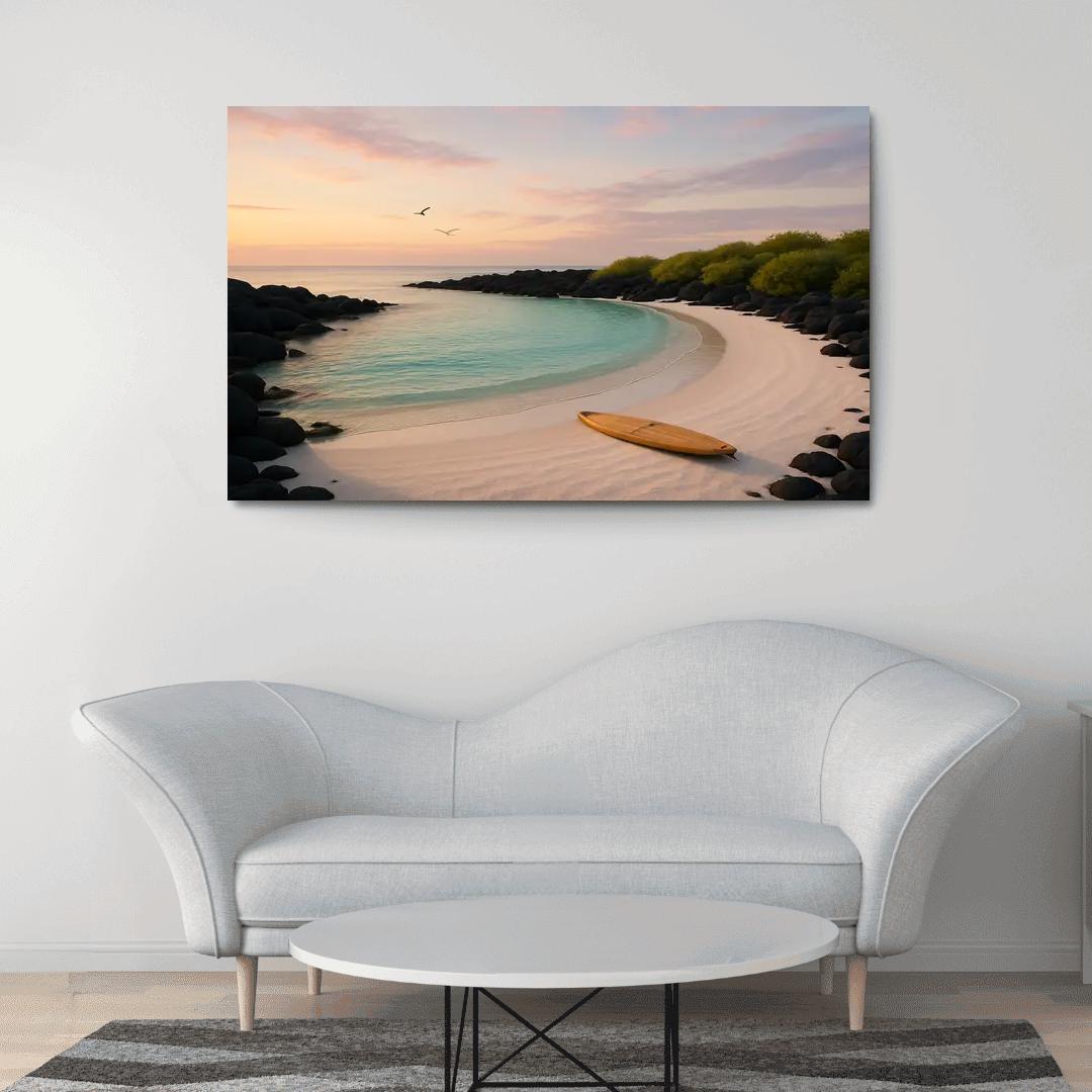 Silver Shell Lagoon Escape decor
