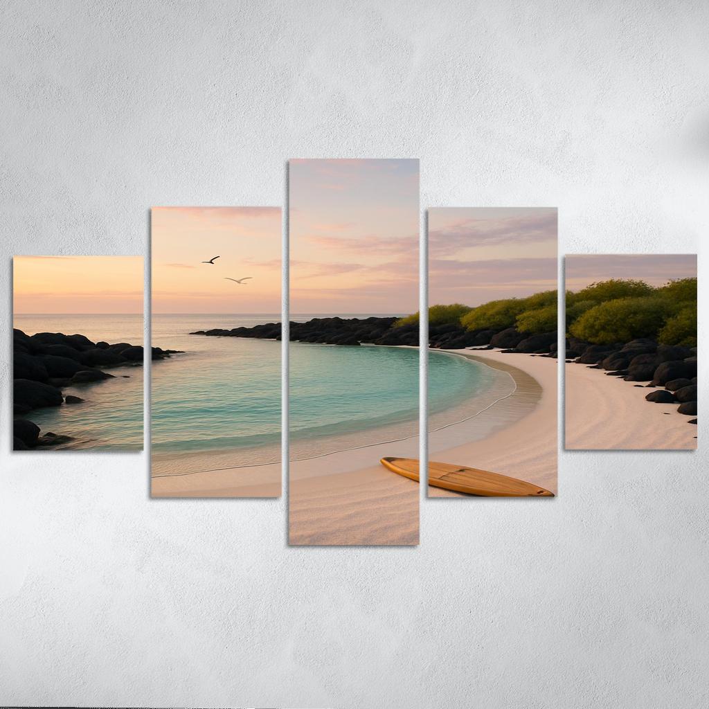 Silver Shell Lagoon Escape decor