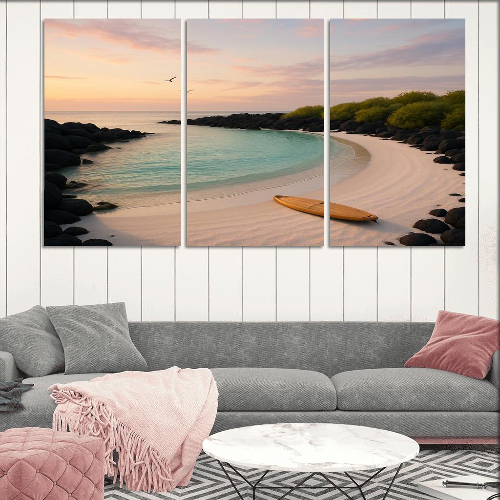 Silver Shell Lagoon Escape decor