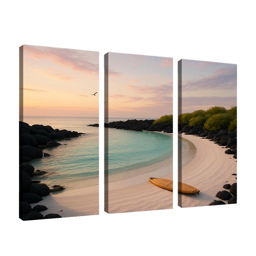 Silver Shell Lagoon Escape decor