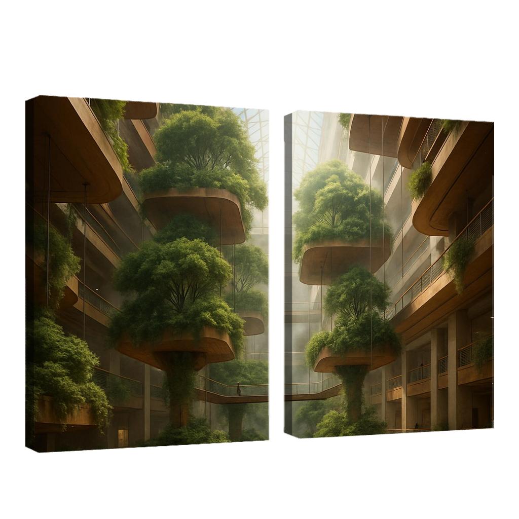 Floating Atrium Forests art trends