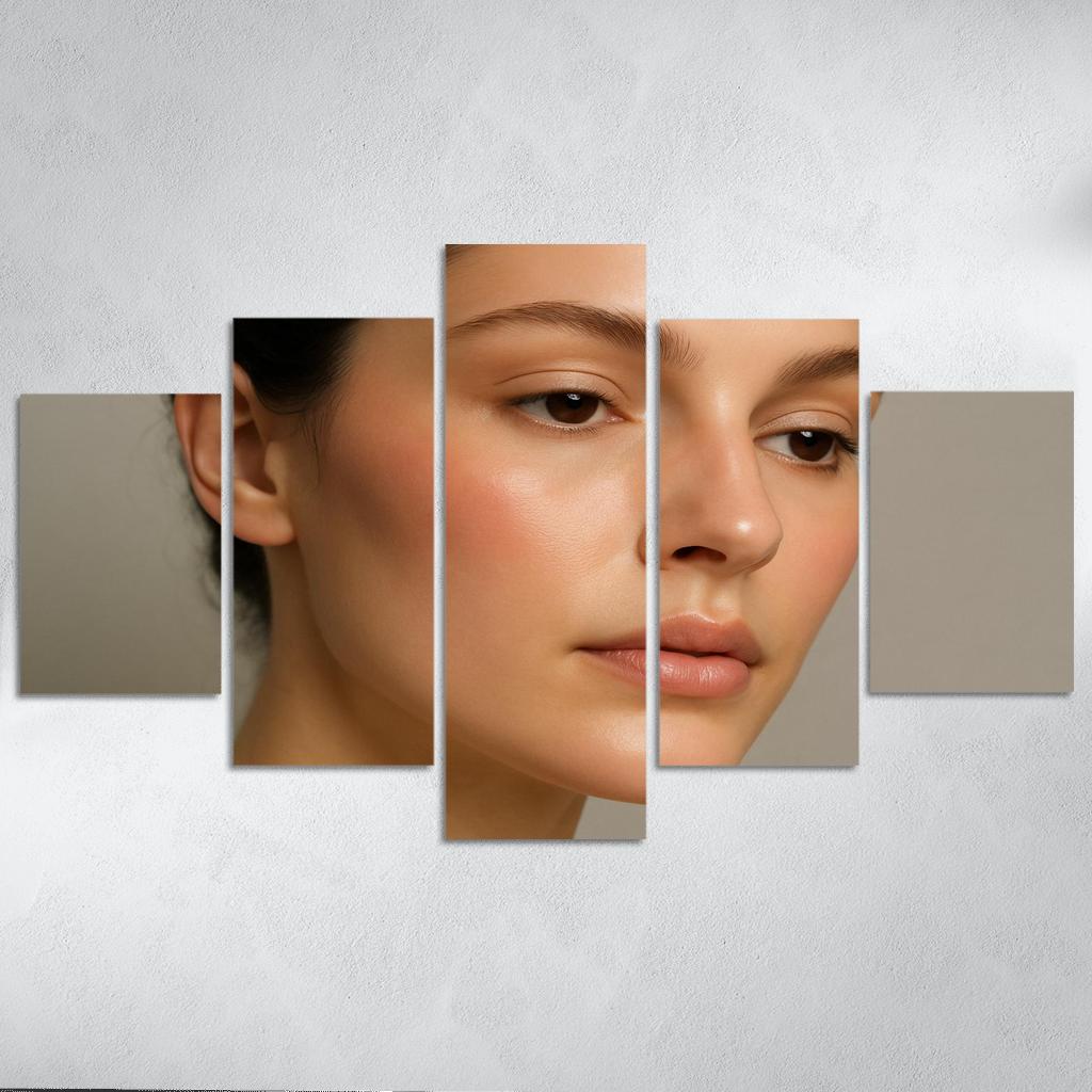 Skin Canvas Soft Sculpt Makeup abstract paintings frame