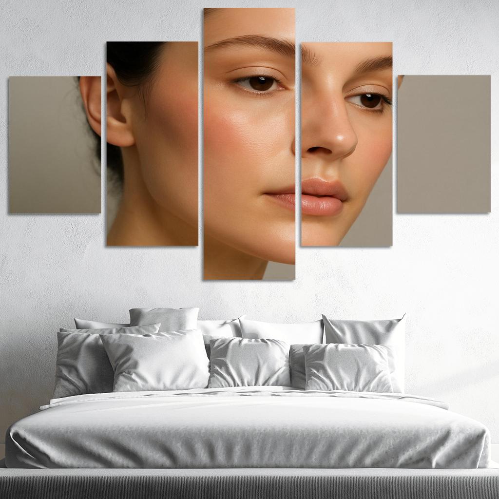 Skin Canvas Soft Sculpt Makeup abstract paintings frame