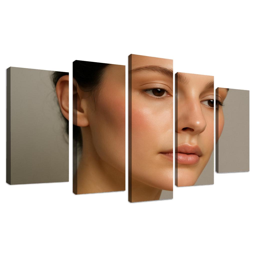 Skin Canvas Soft Sculpt Makeup abstract paintings frame