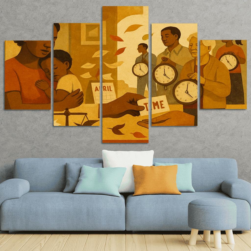 Invisible Care The Value Of Unpaid Labor one-piece frames