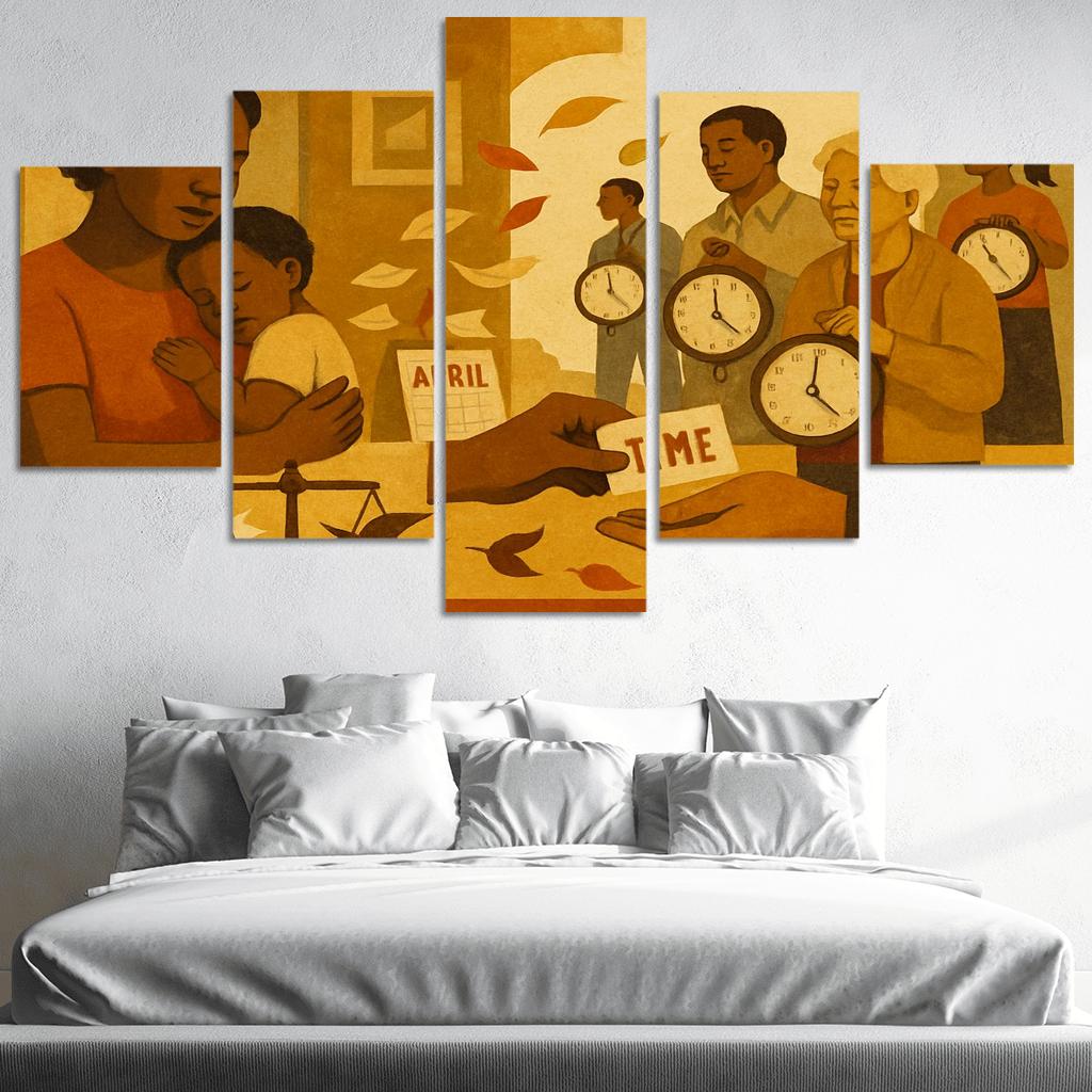 Invisible Care The Value Of Unpaid Labor one-piece frames