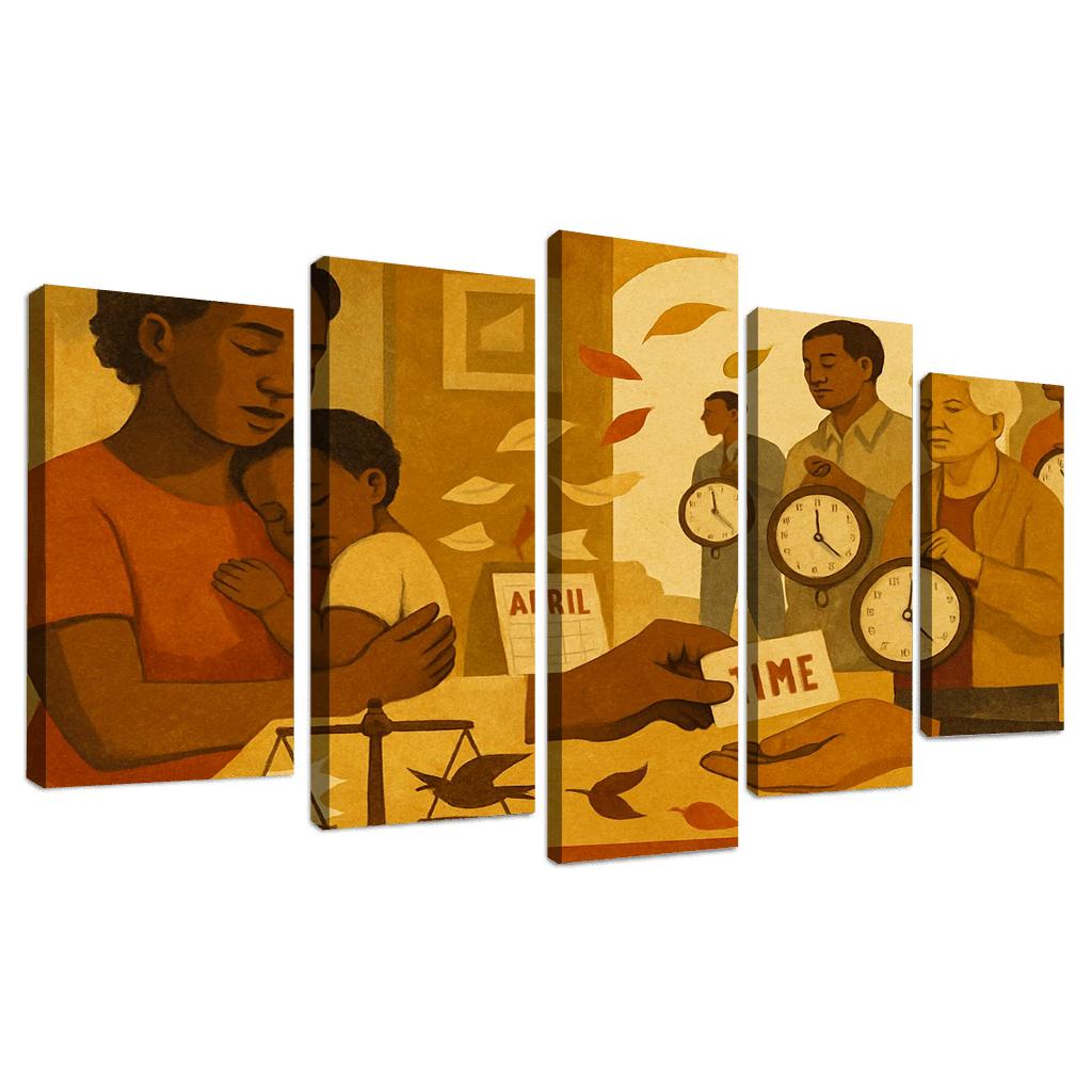 Invisible Care The Value Of Unpaid Labor one-piece frames