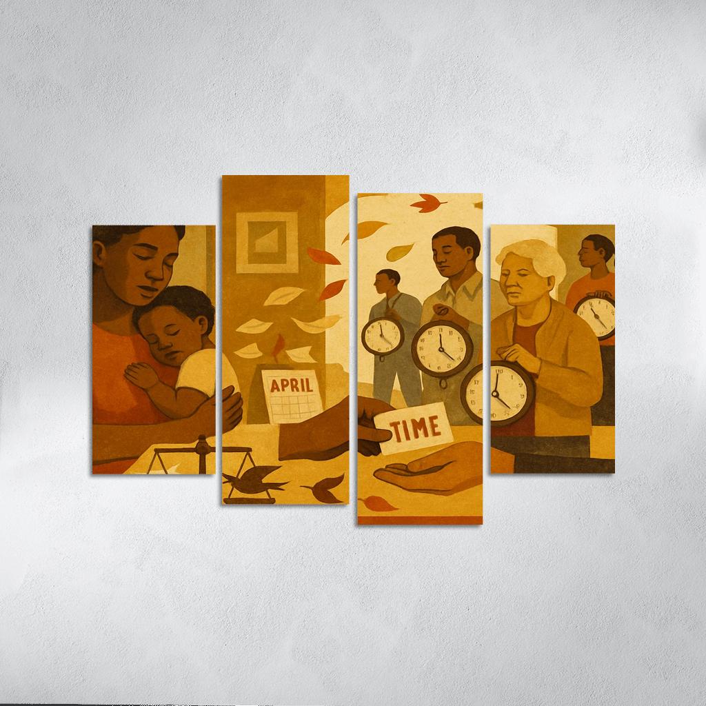 Invisible Care The Value Of Unpaid Labor one-piece frames
