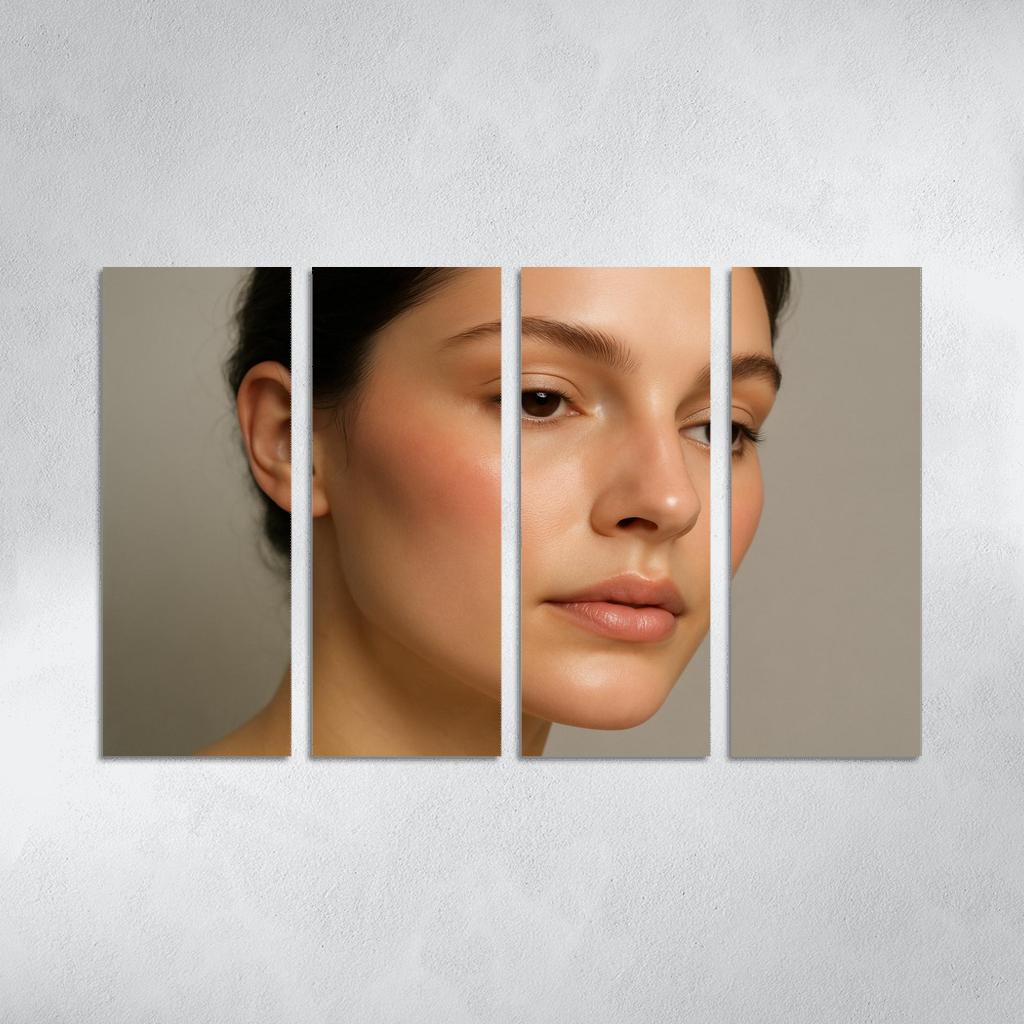 Skin Canvas Soft Sculpt Makeup abstract paintings frame
