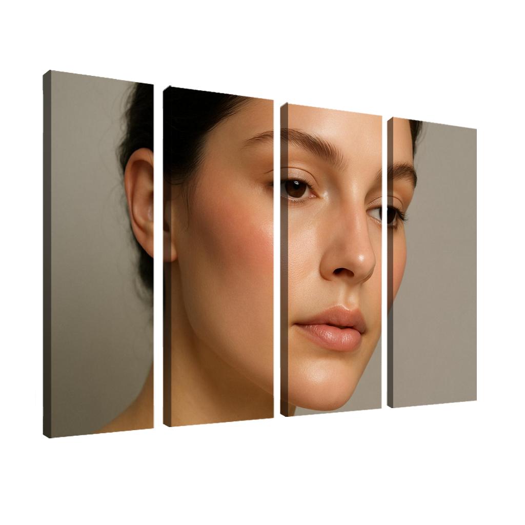 Skin Canvas Soft Sculpt Makeup abstract paintings frame