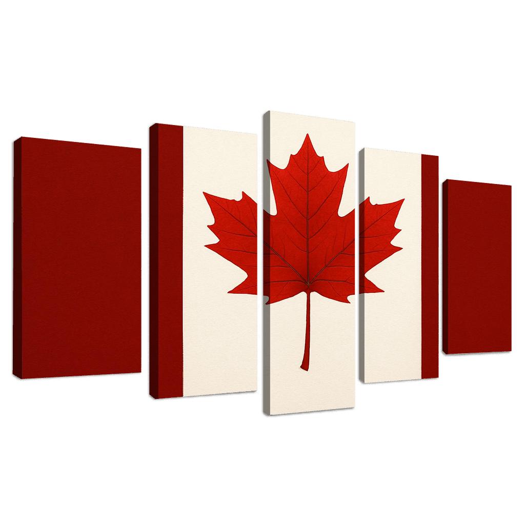 Maple Leaf Banner Of Resilience decor