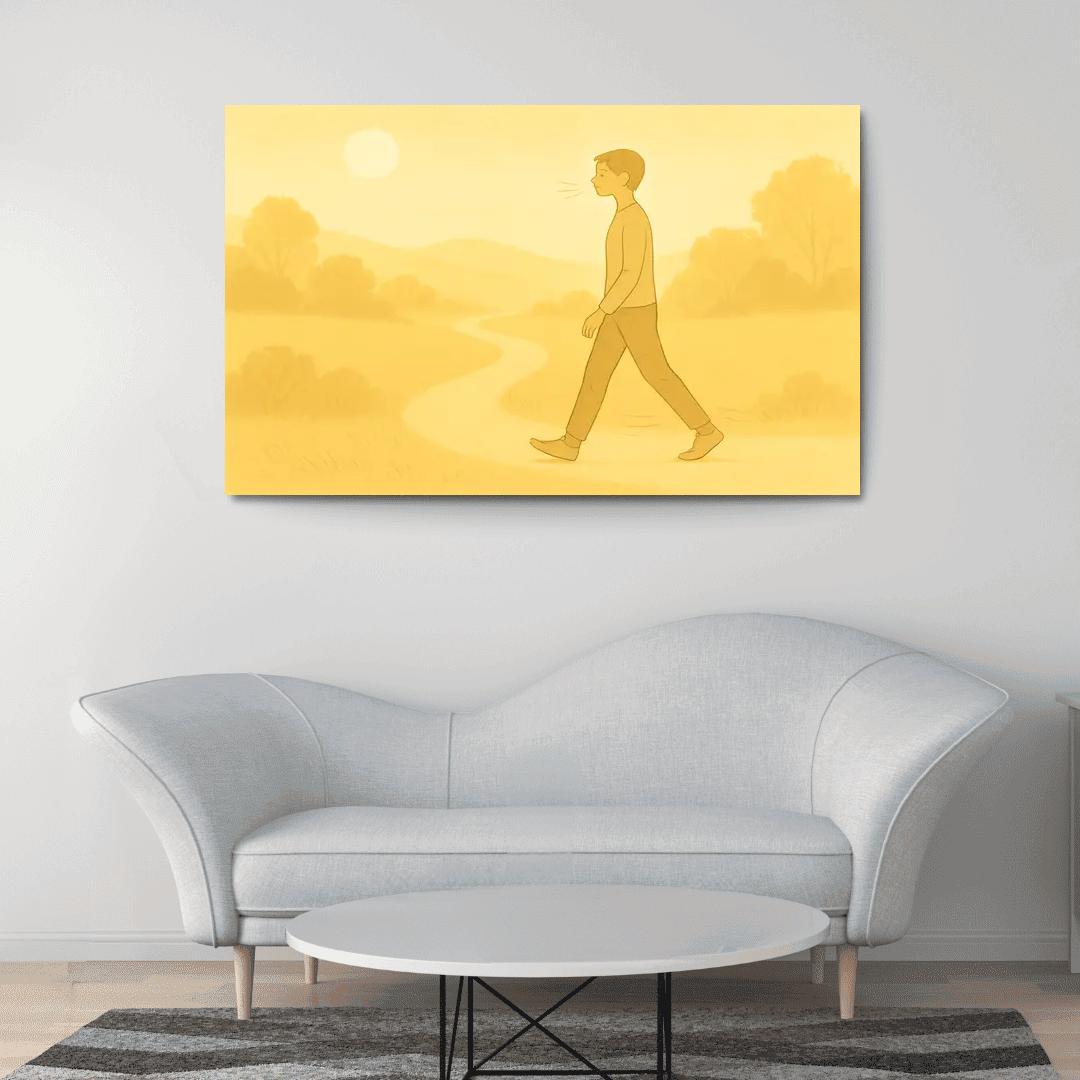 Sunrise Breathwalking Practice wall decor