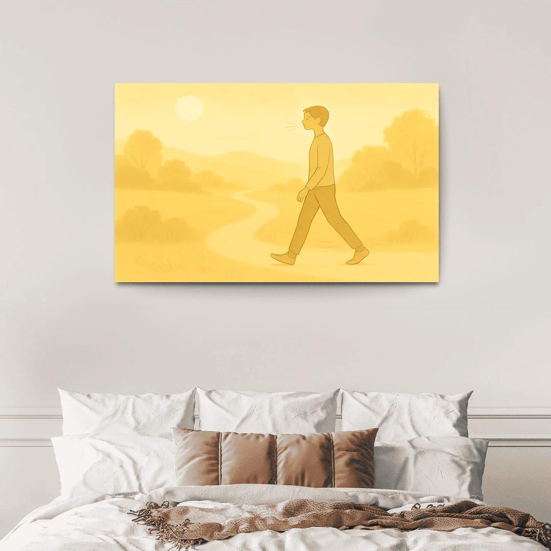Sunrise Breathwalking Practice wall decor
