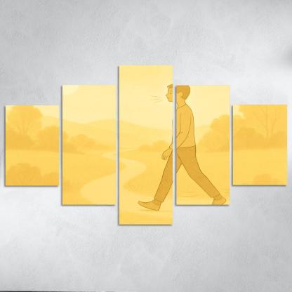 Sunrise Breathwalking Practice wall decor