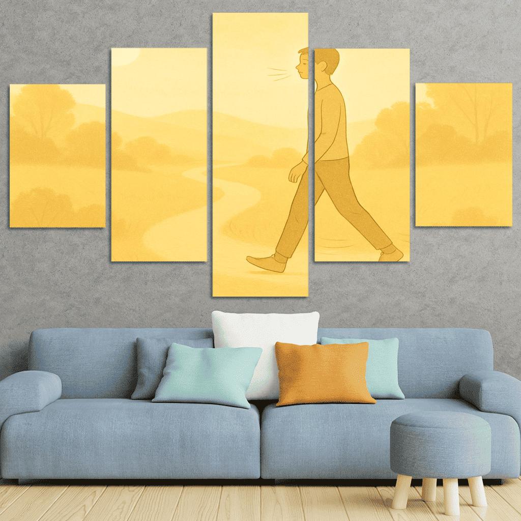 Sunrise Breathwalking Practice wall decor