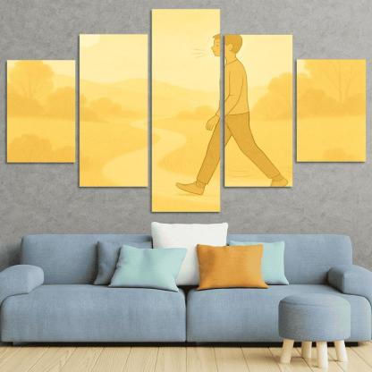 Sunrise Breathwalking Practice wall decor