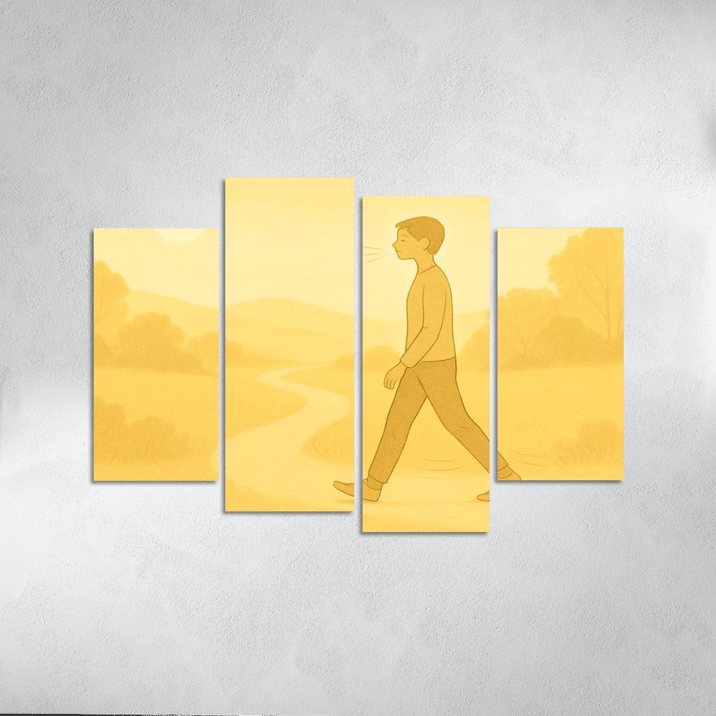 Sunrise Breathwalking Practice wall decor