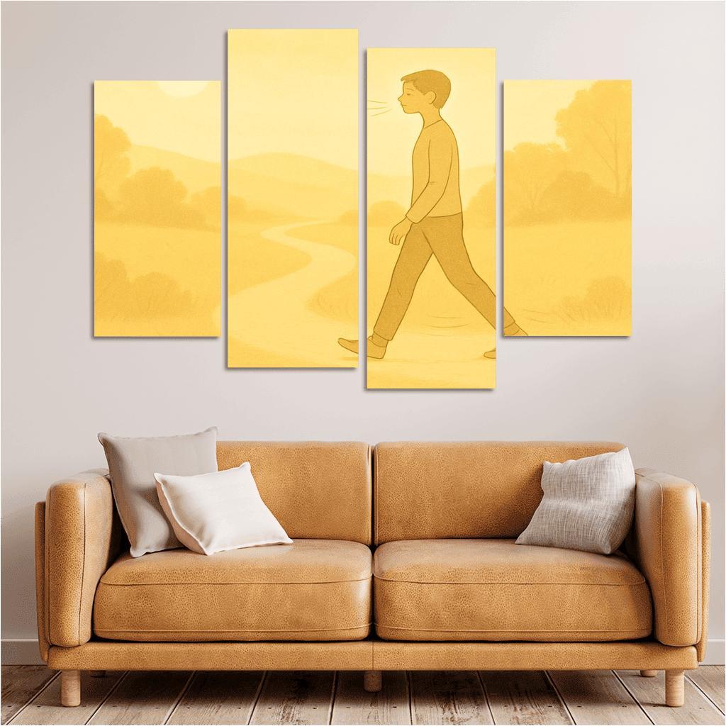 Sunrise Breathwalking Practice wall decor