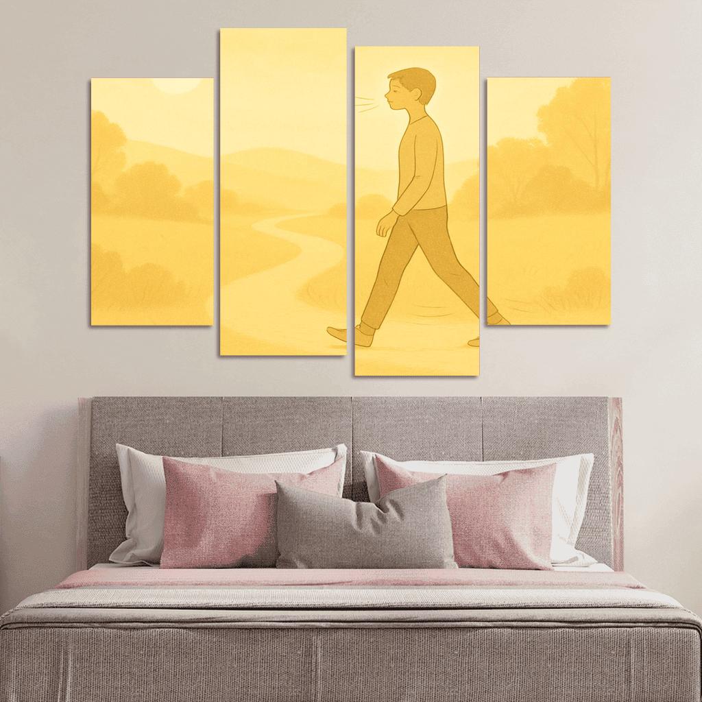 Sunrise Breathwalking Practice wall decor