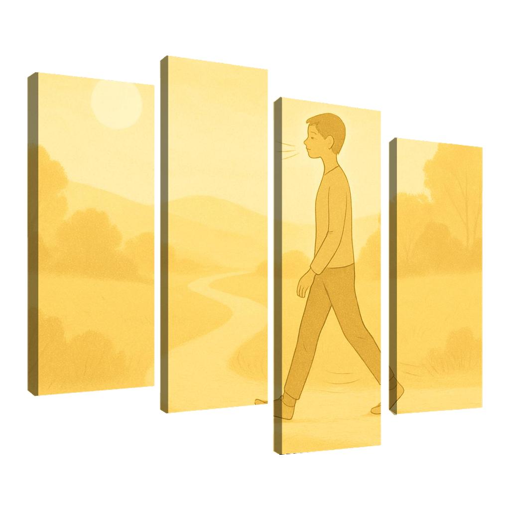 Sunrise Breathwalking Practice wall decor