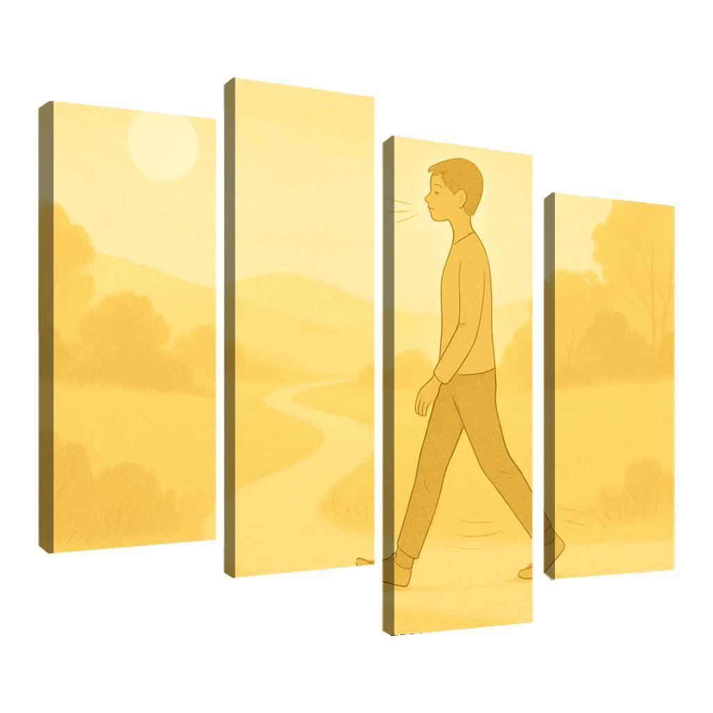 Sunrise Breathwalking Practice wall decor