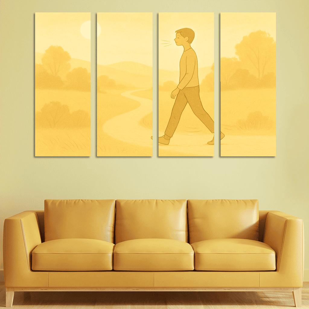 Sunrise Breathwalking Practice wall decor