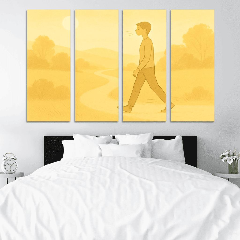 Sunrise Breathwalking Practice wall decor