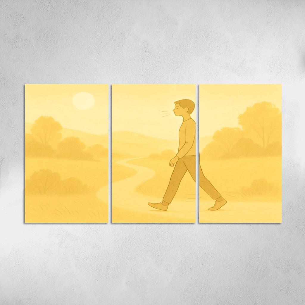 Sunrise Breathwalking Practice wall decor