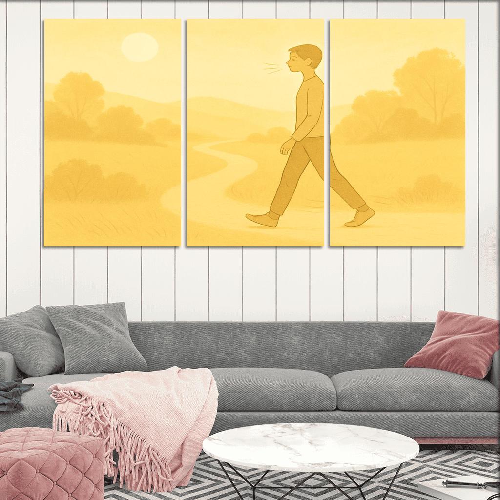 Sunrise Breathwalking Practice wall decor