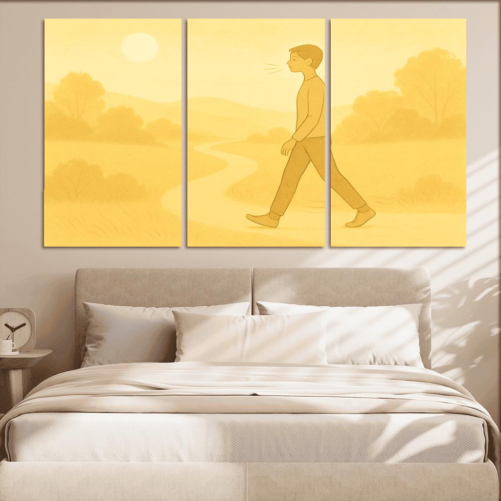 Sunrise Breathwalking Practice wall decor