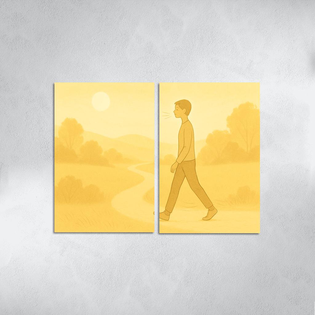 Sunrise Breathwalking Practice wall decor