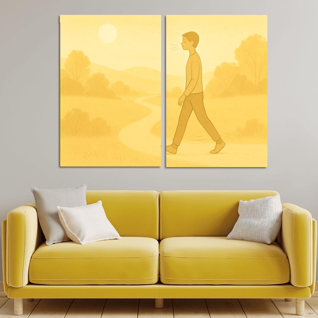 Sunrise Breathwalking Practice wall decor