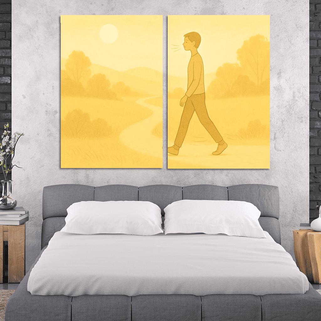 Sunrise Breathwalking Practice wall decor